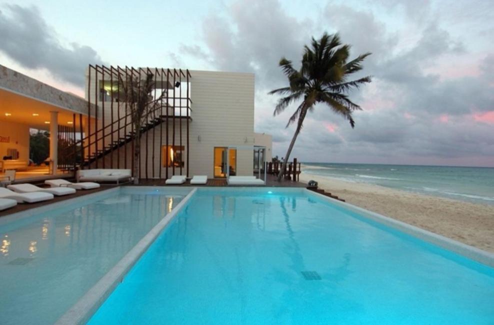 Beachside Corasol El Amanecer De Frida Para 2 Personas 신데 델 카르멘 외부 사진